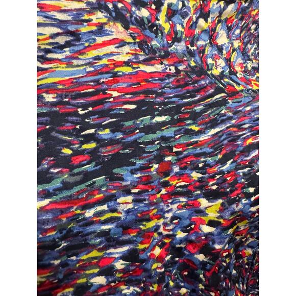 Zara multicolor keyhole pencil dress size S - Picture 3 of 7